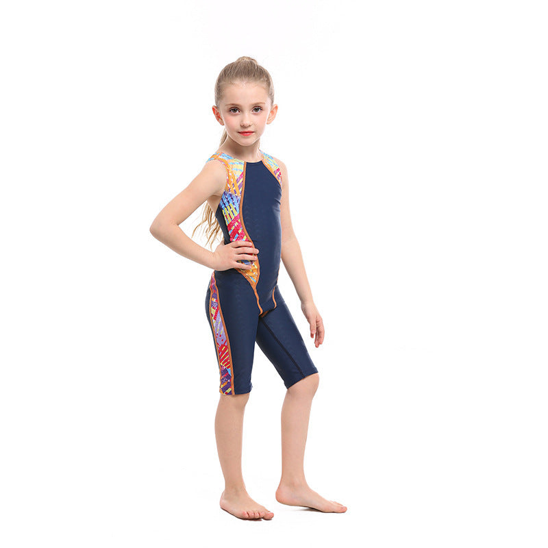 Children&#39;s Swimsuit One-Piece Swimsuit Five-Piece One-Piece Swimsuit