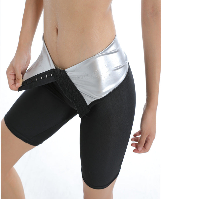 Sweaty Women&#39;s High-waisted Belly Fitness Pants