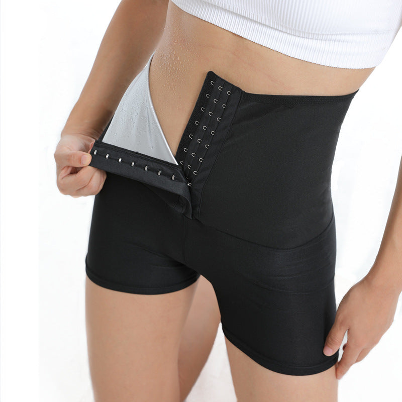 Sweaty Women&#39;s High-waisted Belly Fitness Pants