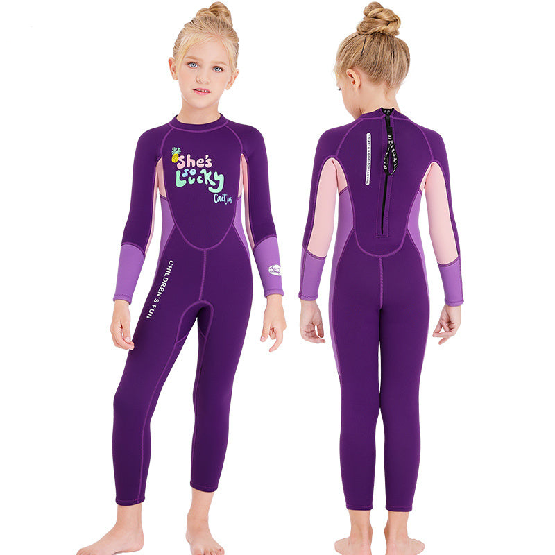 Children&#39;s one-piece swimsuit