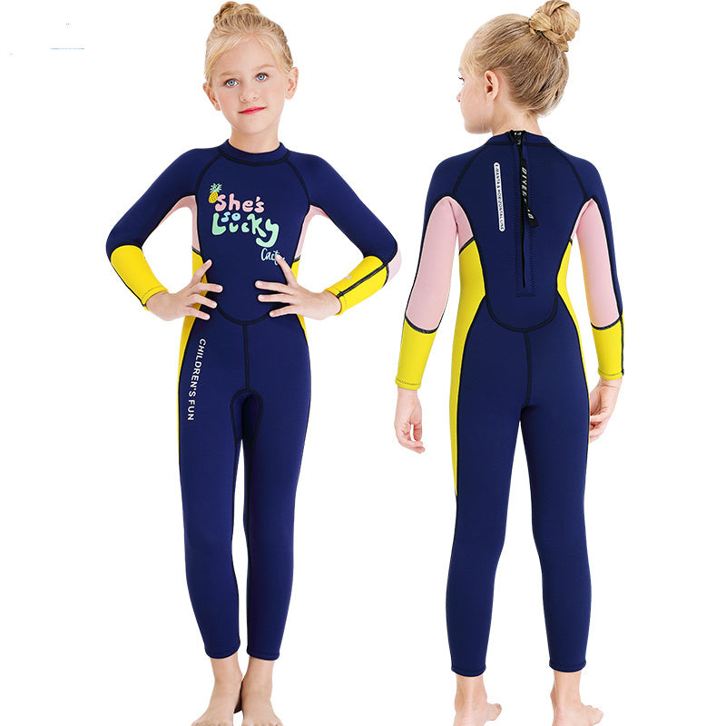 Children&#39;s one-piece swimsuit