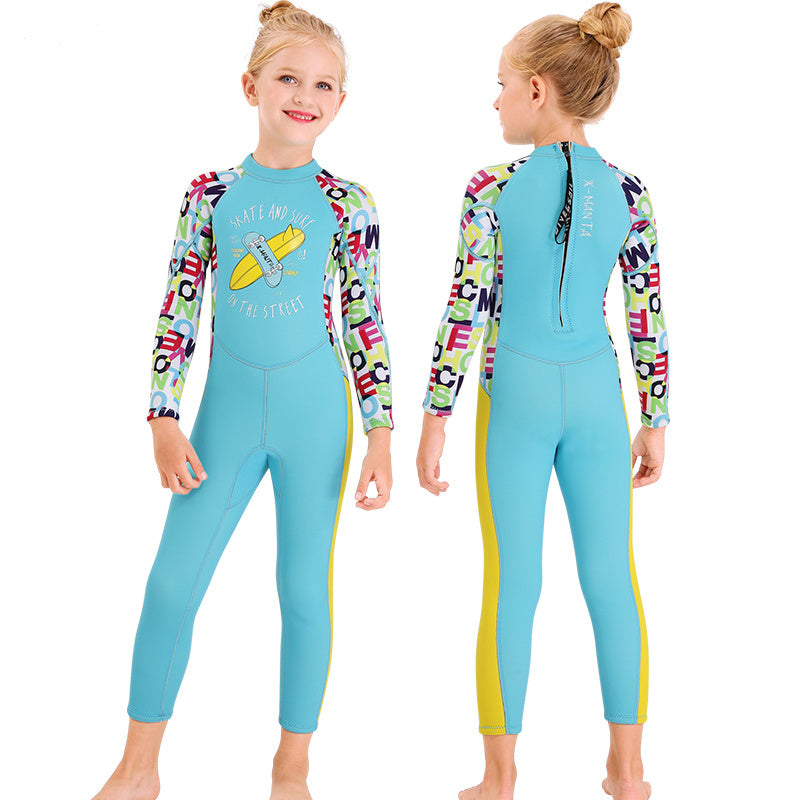 Children&#39;s one-piece swimsuit