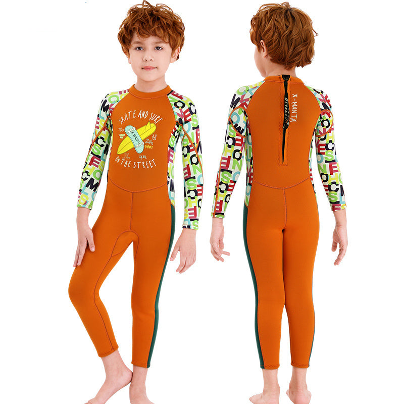Children&#39;s one-piece swimsuit
