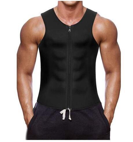 Final Size for MEN&#39;S ZIPPER NEOPRENE SAUNA VEST