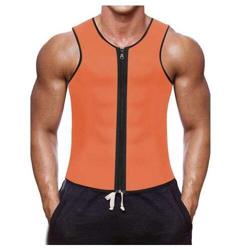 Final Size for MEN&#39;S ZIPPER NEOPRENE SAUNA VEST